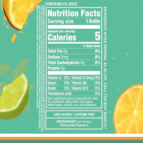 Image of Sparkling Ice, Lemon-Lime, 17oz (Pack of 5)