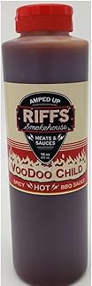 Riffs Smokehouse Voodoo Child BBQ Sauce, 16 Ounce - 9 per case