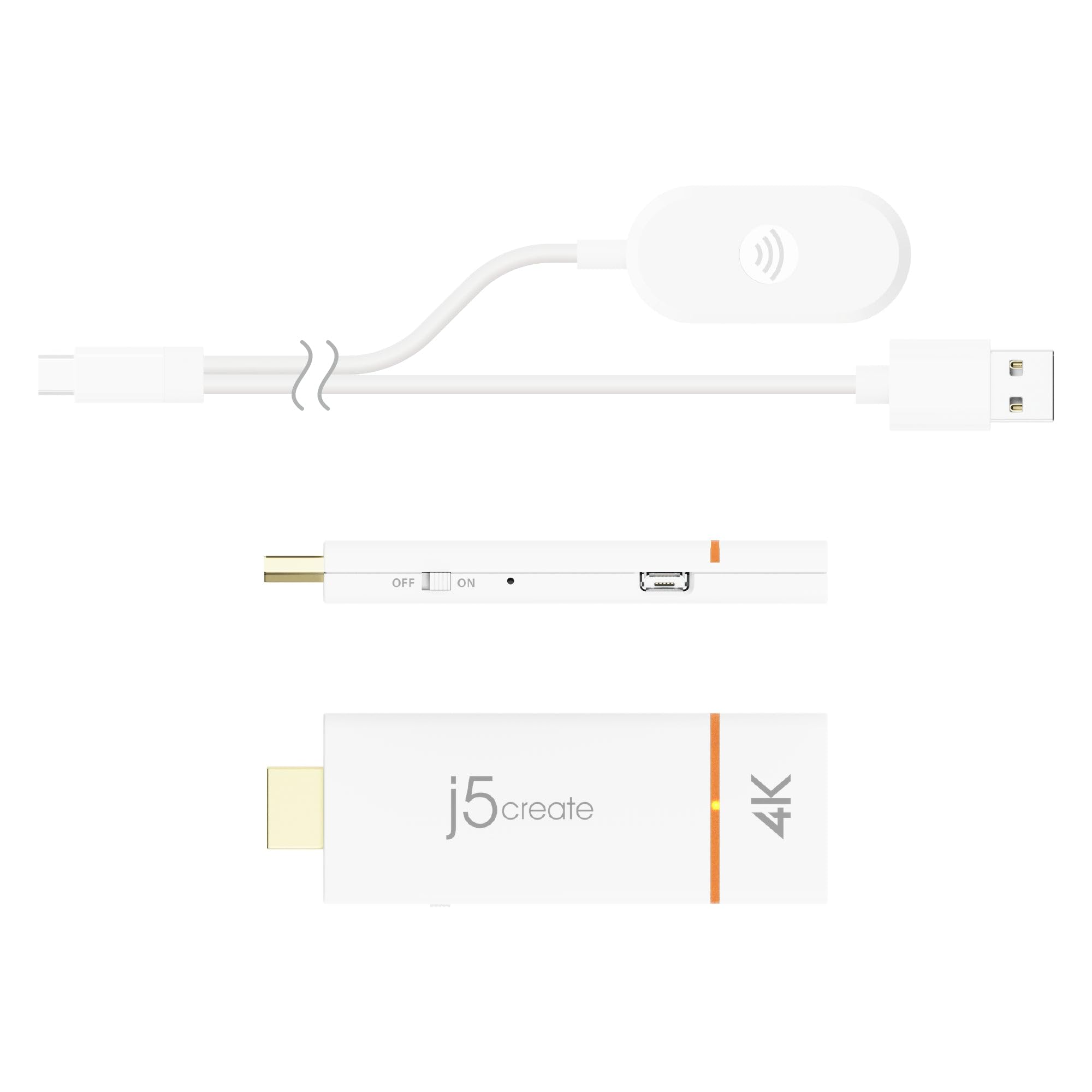 j5create JVAW76-N Étendeurs sans Fils ScreenCast 4K HDMI™