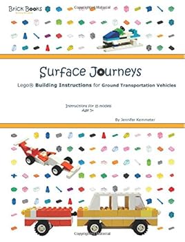 Paperback Surface Journeys: Lego® Building Instructions for Ground Transportation Vehicles Book
