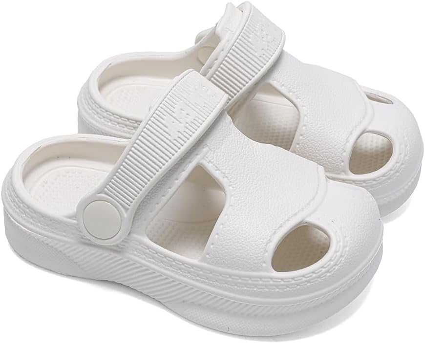 Baby Boys Girls Sandals,Infant Soft Anti-Slip Closed Toe Summer Shoes,Toddler Garden Water Beach Pool Lightweight EVA Clogs for Outdoor