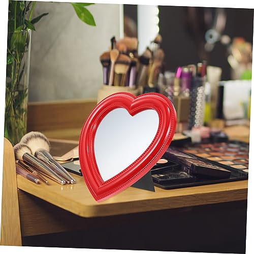 Espejo para maquillaje con forma de corazón Ipetboom miniatura 3