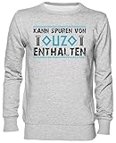 Photo Gallery capzy may contain traces of ouzo grigio felpa maglione unisex uomo donna grey unisex jumper Photo Gallery capzy may contain traces of ouzo grigio felpa maglione unisex uomo donna grey unisex jumper