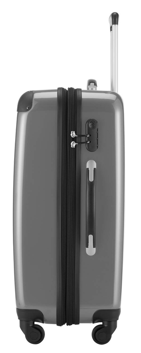 Hauptstadtkoffer Valigia Rigida Alex, Taglia 65 cm, 74 Litri, Colore Argento