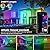 AILBTON 200ft Led Strip Lights(2 Rolls of 100ft led Lights) Ultra Long Led Light Strip with App Voice Control Remote,5050 RGB Music Sync Color Changing Led Lights for Bedroom,Party,Home Decoration