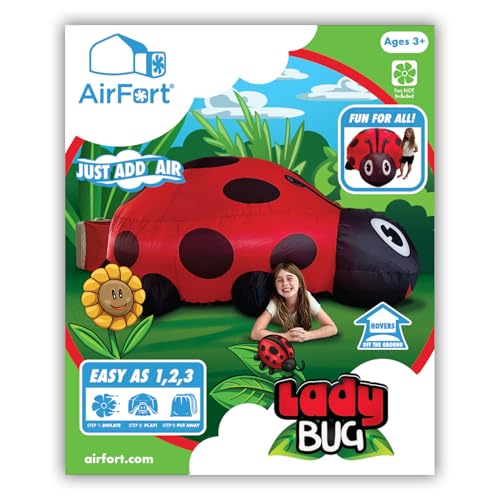 image for The Original Patented AirFort - Build A Fort in 30 Seconds, Inflatable