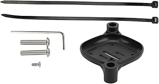 Suporte Oculto Antifurto para Bicicleta, Plástico Fácil de Instalar Suporte Antifurto Preto Reutilizável para Bicicletas Elétricas