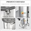 Table Standing Multi-Functional Potato Peeling Machine, Stainless Steel Kitchen Fruit and Vegetable Electric Peeler