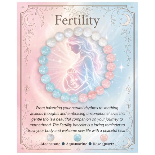 Bivei Fertility Crystal Healing Bracelet