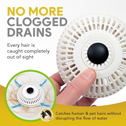 ShowerShroom Stealth atrapapelos para ducha y bañera miniatura 3
