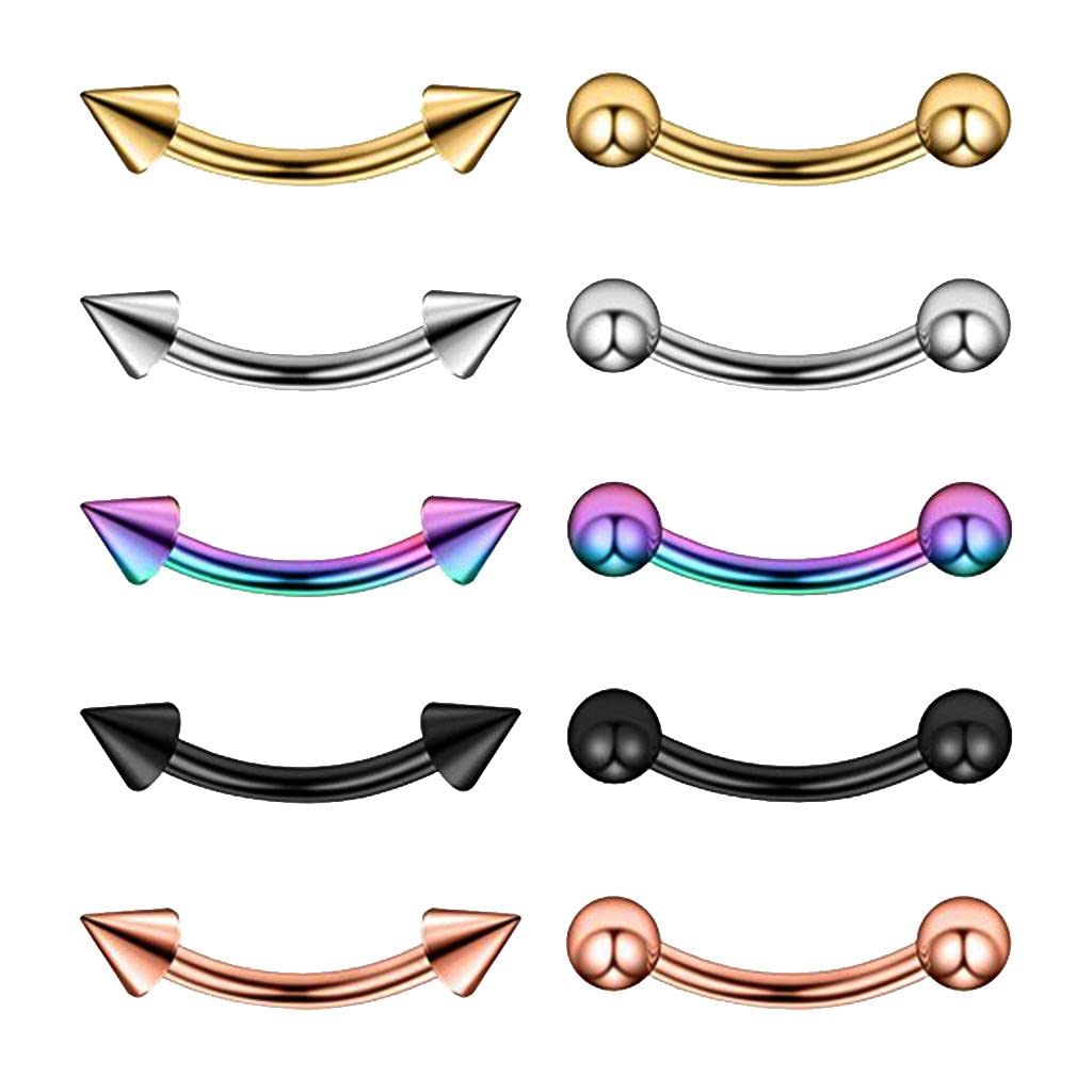 styleheaven 10Pcs 16G Stainless Steel Eyebrow Ear Lip Navel Ring Piercing Jewelry 6mm |Jewelry & Watches | Fashion Jewelry | Body Jewelry | Body Piercing Jewelry-picture-36