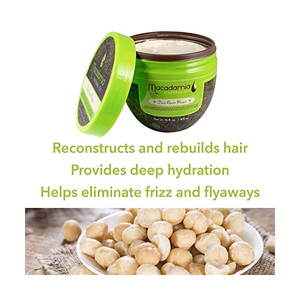 Macadamia Natural Deep Repair Hair Masque, 16 OZ