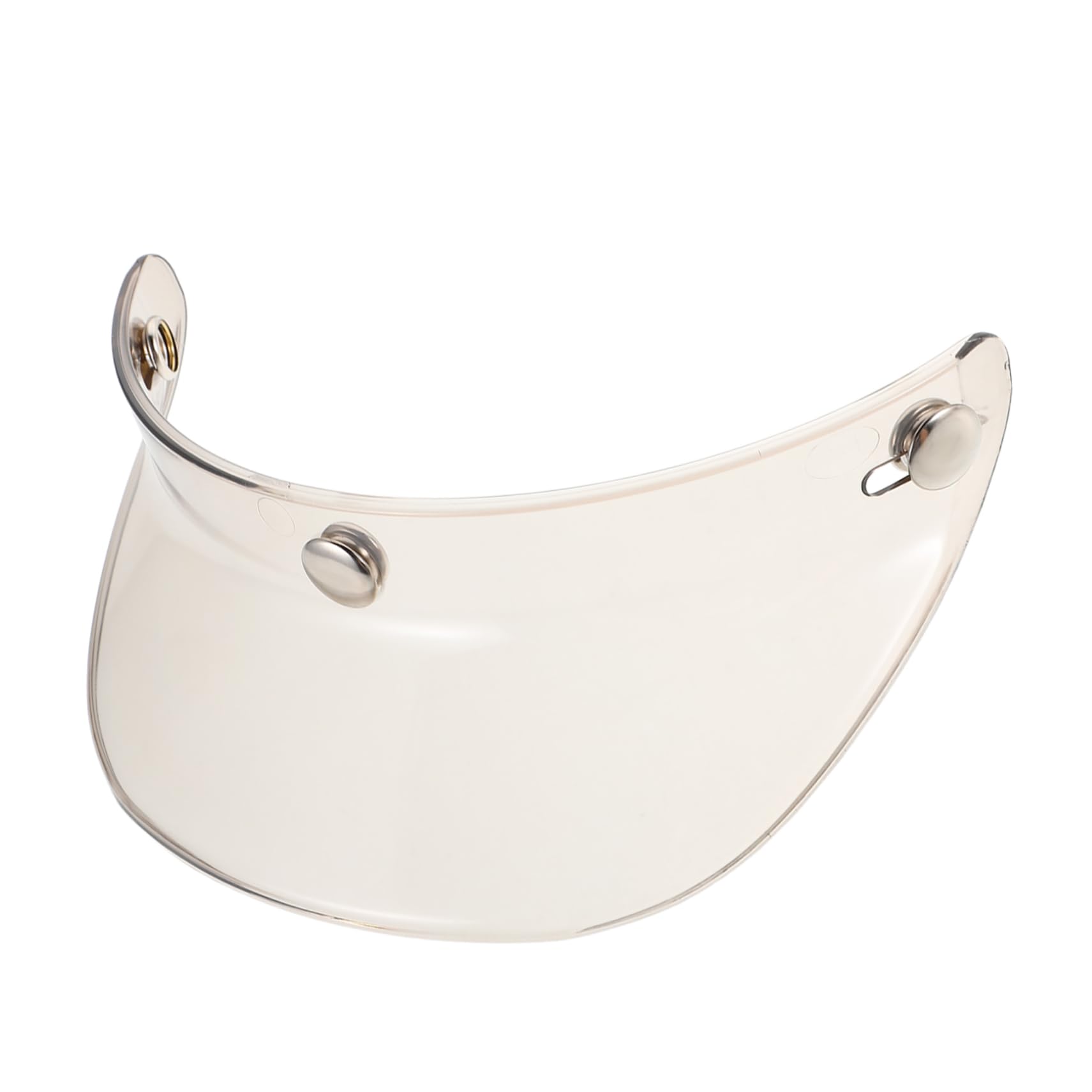 INOOMP Retro Motorcycle Visor Durable Sun Shield Attachment for Outdoor Riding Replaceable Visor with Classic Aesthetic Protects Against Sun Glare and Enhances Style