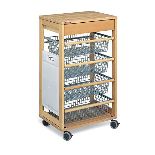 Carrello cucina kasanova 4 Foppapedretti Carrello da Cucina IlVerduriere, Naturale
