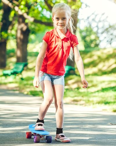 Duufin 12 Pairs Kids Crew Socks Boys Girls Youth Mid Calf Cut Casual Athletic School Dress Socks for Boys Girls 2-15 Years4