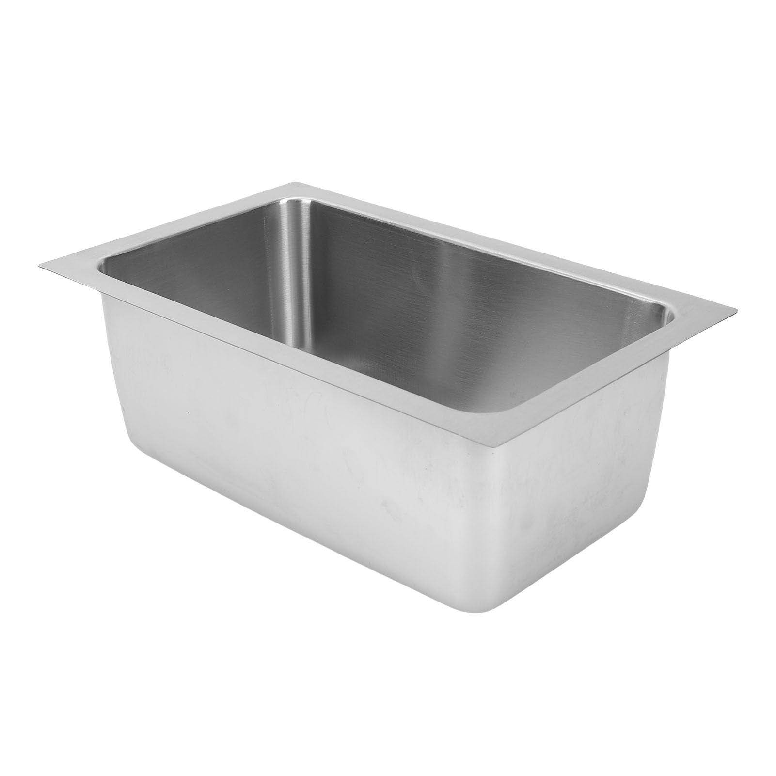 Lavabo a Vasca Singola in Acciaio Inossidabile da 13,39x8,27x5,31 Pollici per il Bagno della Cucina della Barca del Veicolo