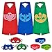Halloween Karneval Kostüm Kinder Weihnachten Cosplay Costume 3 Set (Umhang + Masks + Armbänder), H2224-6,