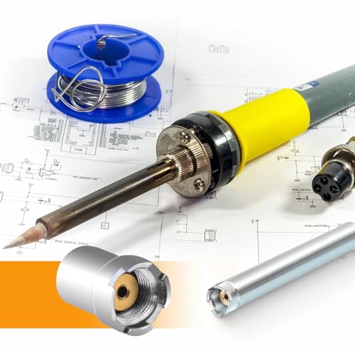 Image of 8Pcs 510 Stainless Steel Thread Screw Converter, Thread Adapter, Iron Soldering Adapter Connector Accessories for Electronic Equipment Circuit Board Repair