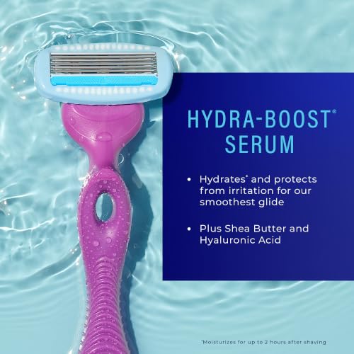Image of Schick Hydro Silk for Women Refill Blades, 4 Count