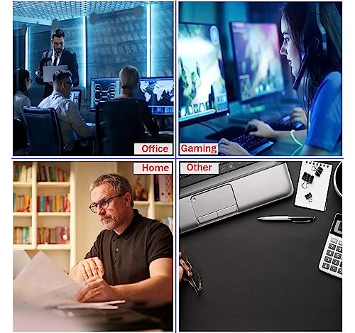 Image of Kawaii Pink Flowers Mouse Pad, Nature Mousepad Cute, Minimalistic Desk Mat, Bunny Anime Desk Pad, Extra Large Mouse Pad, 31.5 X 11.8 Inch, Aesthetic Wildflowers