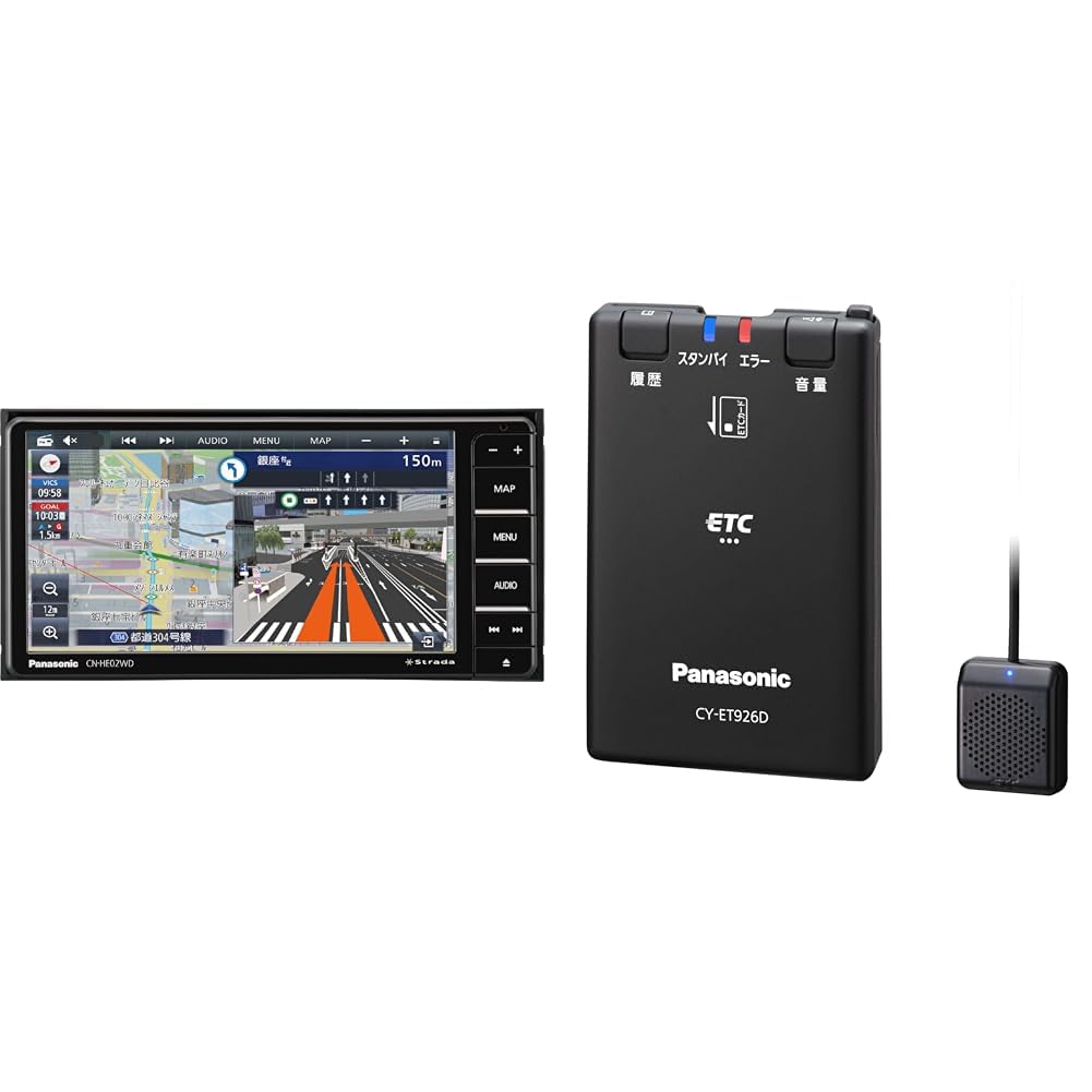 Amazon | 【セット買い】パナソニック(Panasonic) カーナビ ストラーダ