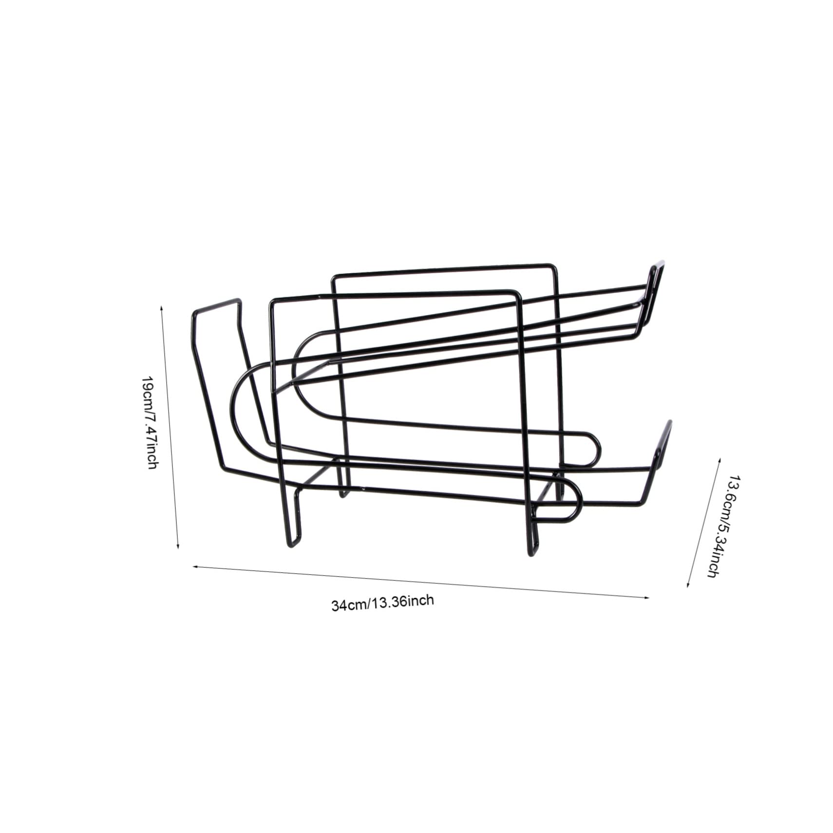 OFFSCH Fridge Storage Rack 2-tier Canning Rack Beverage Storage Holder for Kitchen