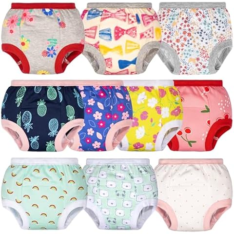 BIG ELEPHANT Baby Girls Training Underwear Cover