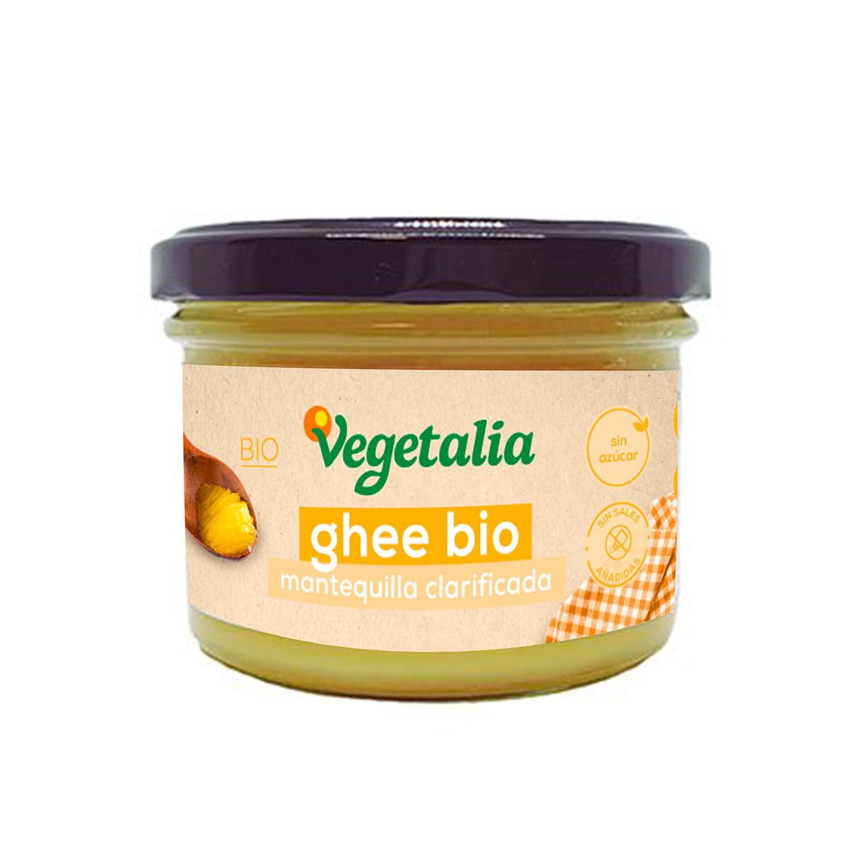 Vegetalia Ghee ecológica Mantequilla clarificada 220 g