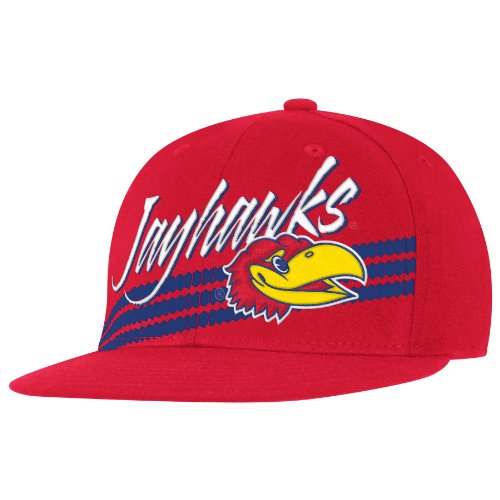 NCAA Kansas Jayhawks Gorra Visera Plana para Hombre miniatura 1