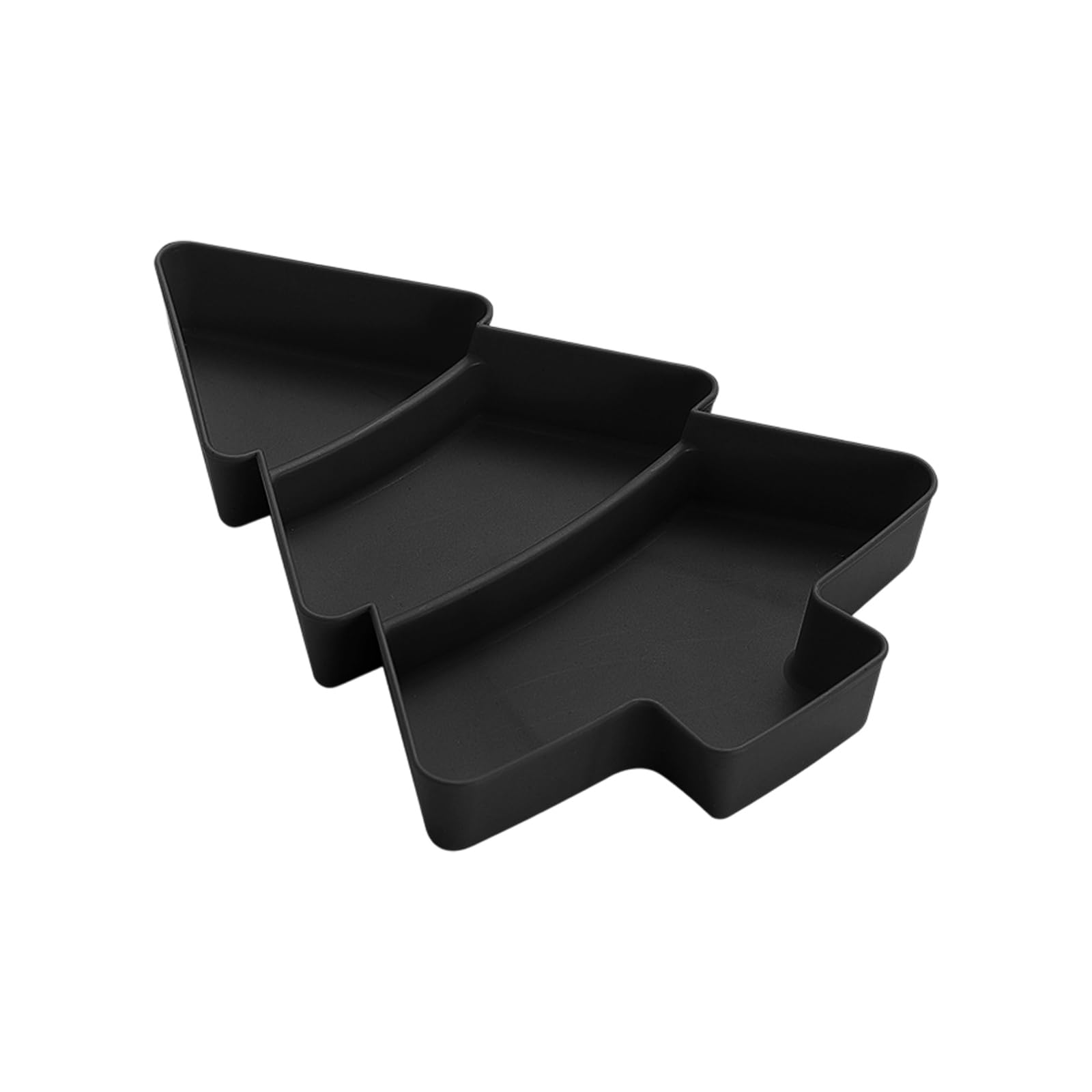 Xjdzineq Multiple Section Holiday Snacks Tray Christmas Tree Designs for Candy Nut and Party Serving Candy for Holidays