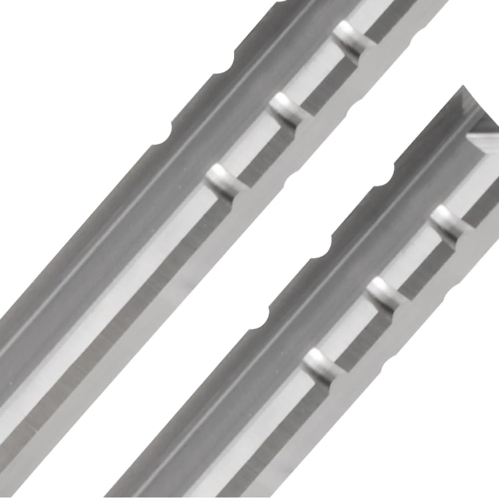 3 Taglienti Fresa Dritta 12,7 mm MDF Compensato Truciolato Intaglio del Legno Rifilatura Scanalatura Router Bit 10 Pezzi
