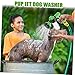 POPETPOP 1Set Multifunctional Pet Bathing Tool Hose Spray Nozzle Dog Washing Attachment with Connectors for Easy Use for Dogs Watering Plants and Car Washing