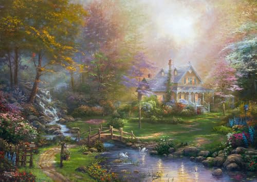 Schmidt 59776 Thomas Kinkade A Mothers Perfect Day Puzzle 1000 Teile