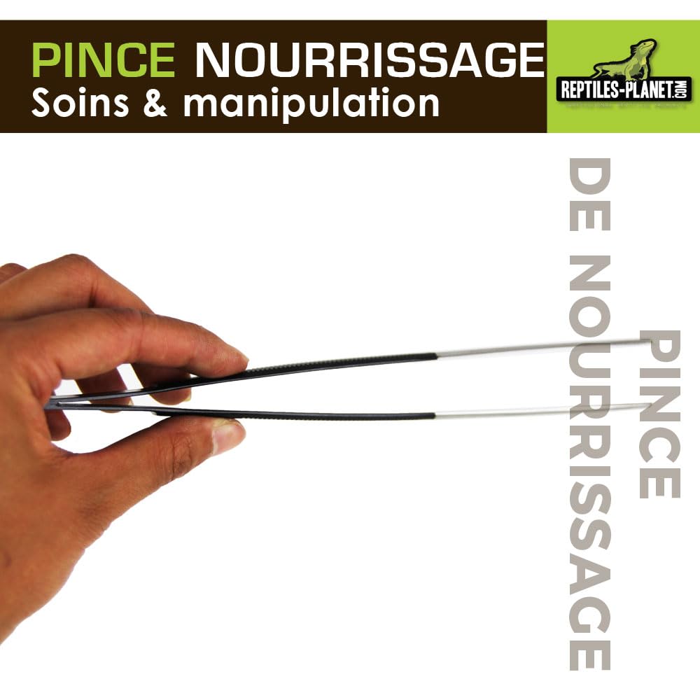 Reptiles Planet - Pince de Nourrissage pour Reptiles - 20,5 cm