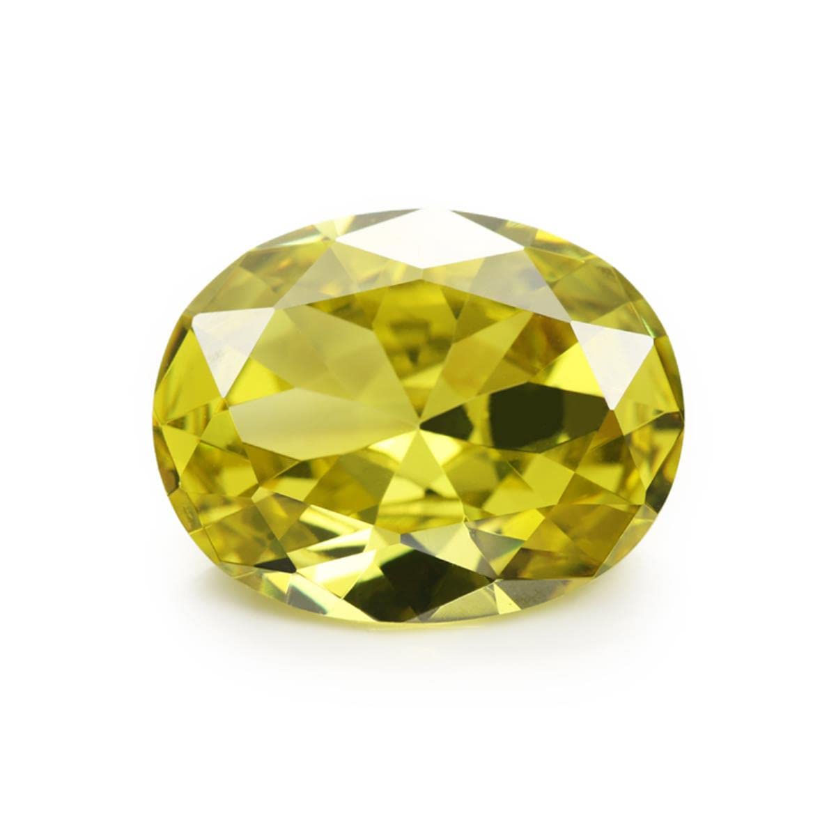 Rozmiar 2x3 ~ 13x18mm owalny złoty żółty, oliwkowy, fioletowy, granatowy, różowy syntetyczny owalny cyrkonia kamień luzem