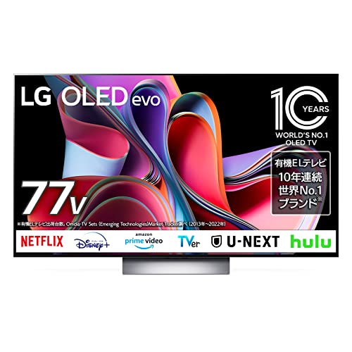 Amazon | 有機ELテレビ OLED 77G3PJA [77V型 /4K対応 /BS・CS 4K