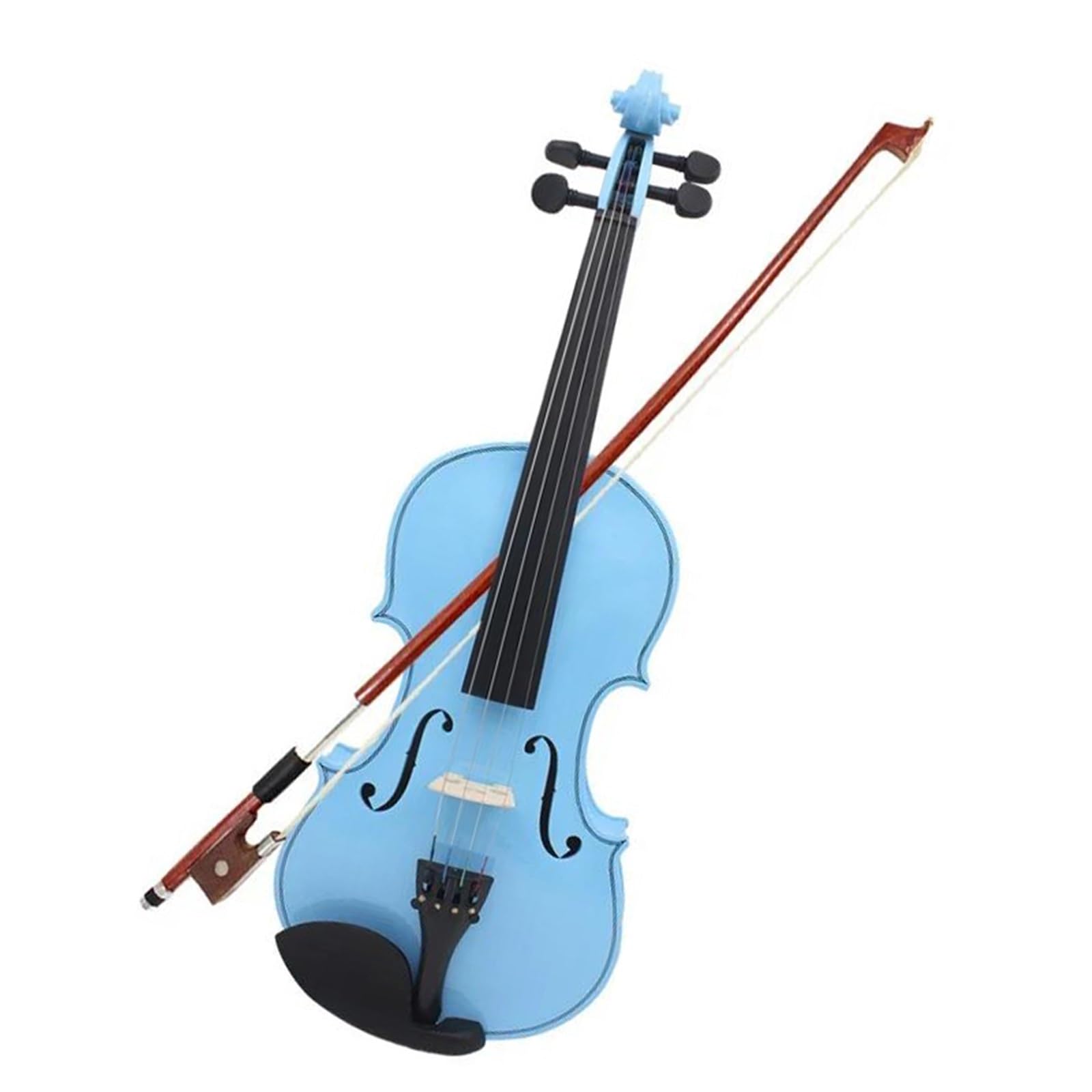 Violini Acustici Un Violino Elettronico Da 4/4 Pollici Perfetto Per Principianti E Musicisti Professionisti.(Blue)