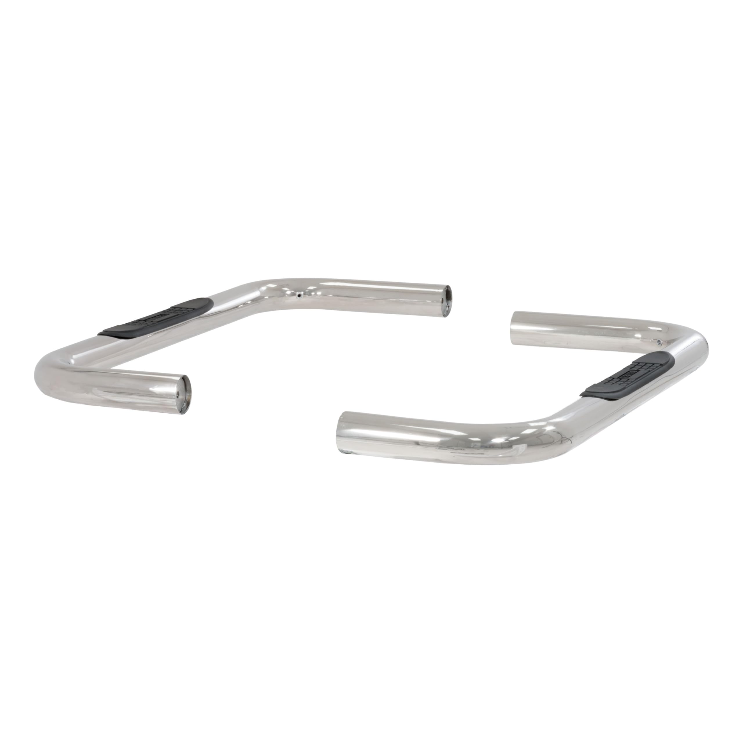 ARIES 203001-2 3-Inch Round Polished Stainless Steel Nerf Bars, No-Drill, Fits Select Ford Bronco, F-150