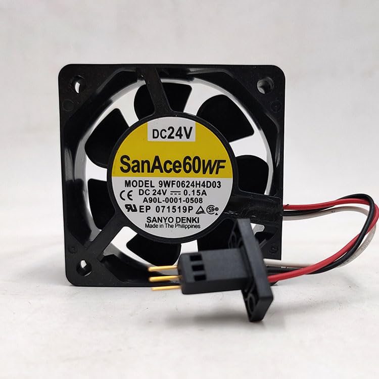 NZNYDNL SanAce60WF 9WF0624H4D03 A90L-0001-0508 24V 0.15A Fanuc Fan