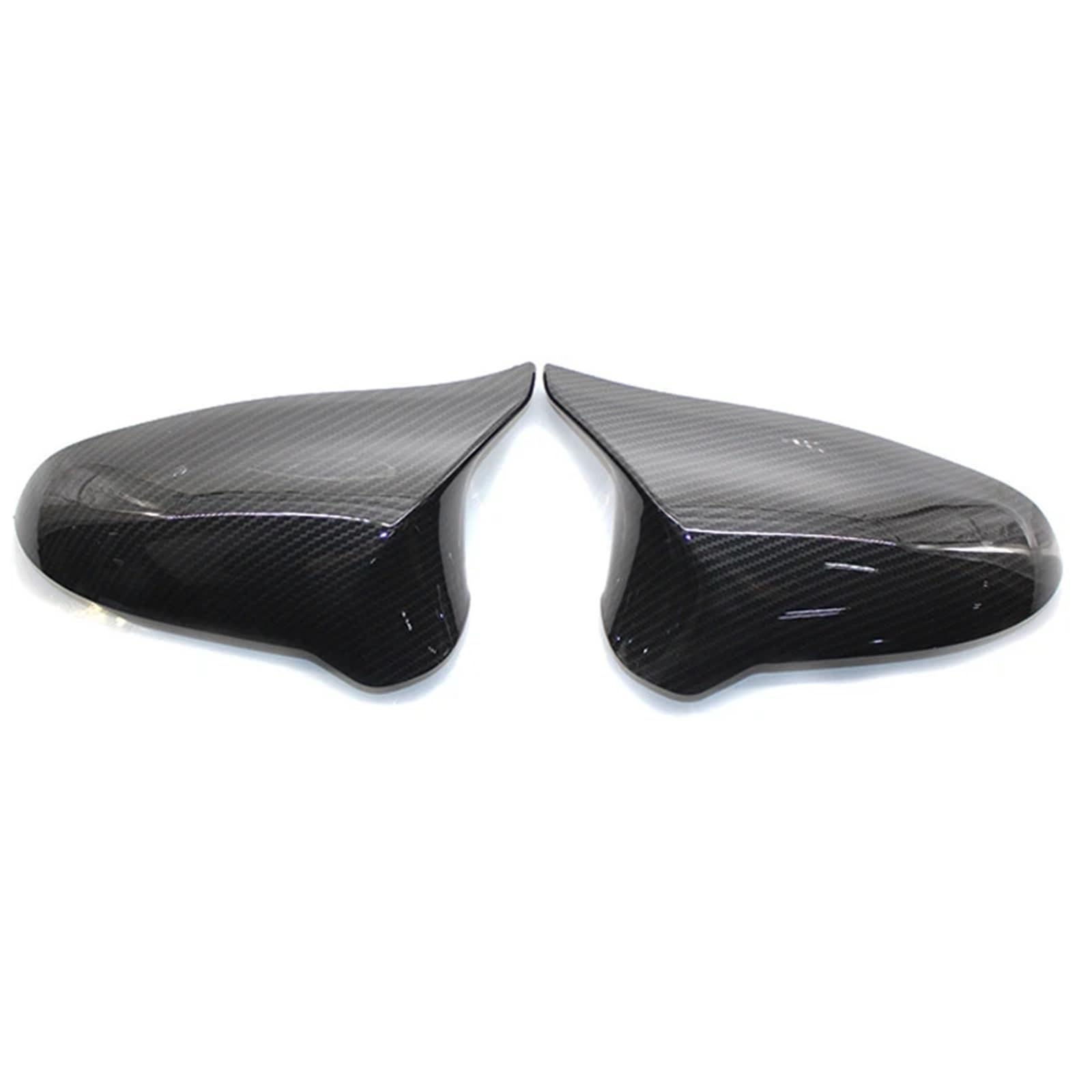 Coque de rétroviseur de voiture look carbone pour rassemblement BMW