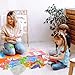 Cinrobiye 260 Pcs Math Chain Link Game Math C Clips Plastic Chain Links Number Matching Counting Card Activity Kits Color Sorting Montessori Sensory for Preschool Skill Educational Learning Gift
