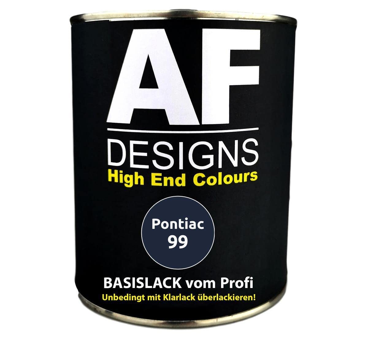 Alex Flittner Designs Peinture de voiture pour Pontiac 99 Azul Oceano - 1 l - Prêt à l'emploi