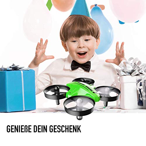 ATOYX Mini Drohne für Kinder, RC Quadrocopter,3D-Flip, Headless-Modus, Höhe Halten, 3 Batterien… – Bild 7