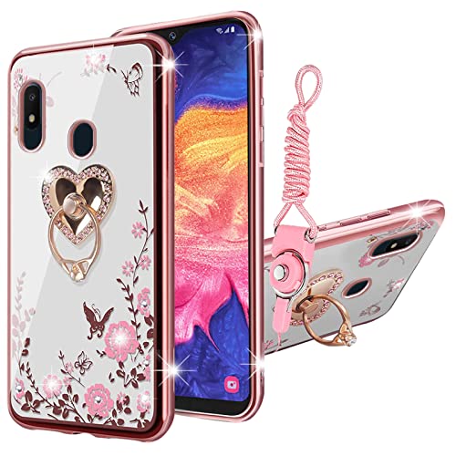 Coque pour Samsung Galaxy A10e antichoc TPU souple avec anneau support