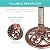 Best Choice Products 28in Pedestal Bird Bath, Vintage Outdoor Resin Accent Decoration w/Fleur-de-Lis Accents - Copper