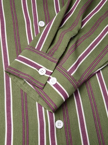 Hardaddy Men's Striped Shirt - Use Code 76FG8SWJ for Discount - Image 2