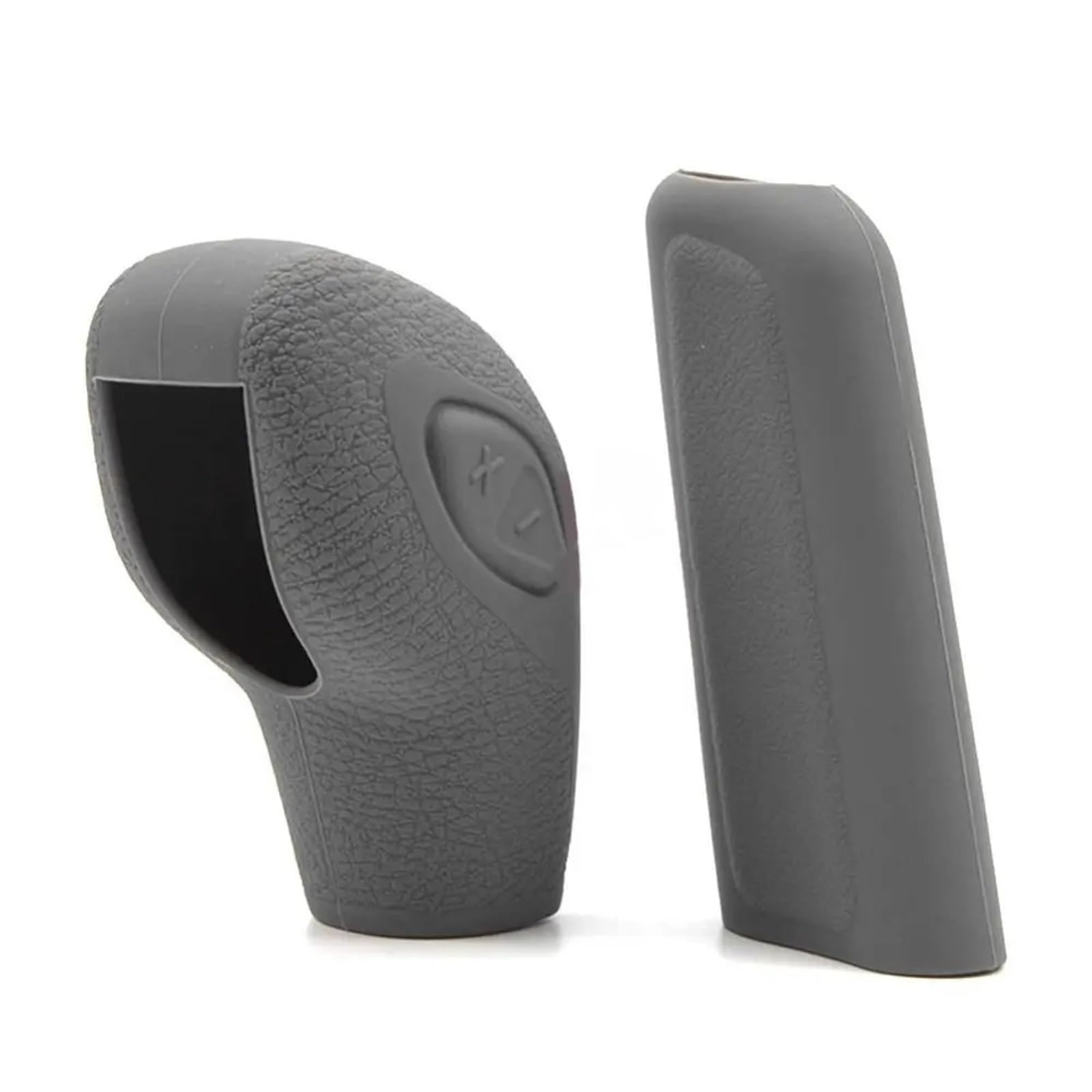 Xexjhqq Grey Set Gear Stick Knob For Fiesta For Focus For Mondeo Shift Collars Car Gear Knob Cover Case Head Grips(Grey Set)