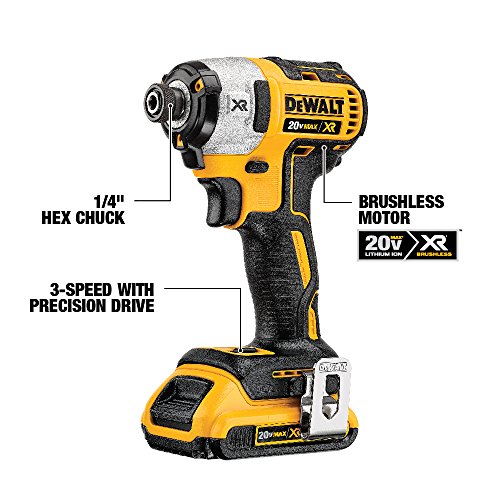 DEWALT 20V MAX XR Brushless Combo Kit, Compact 6-Tool (DCK684D2)