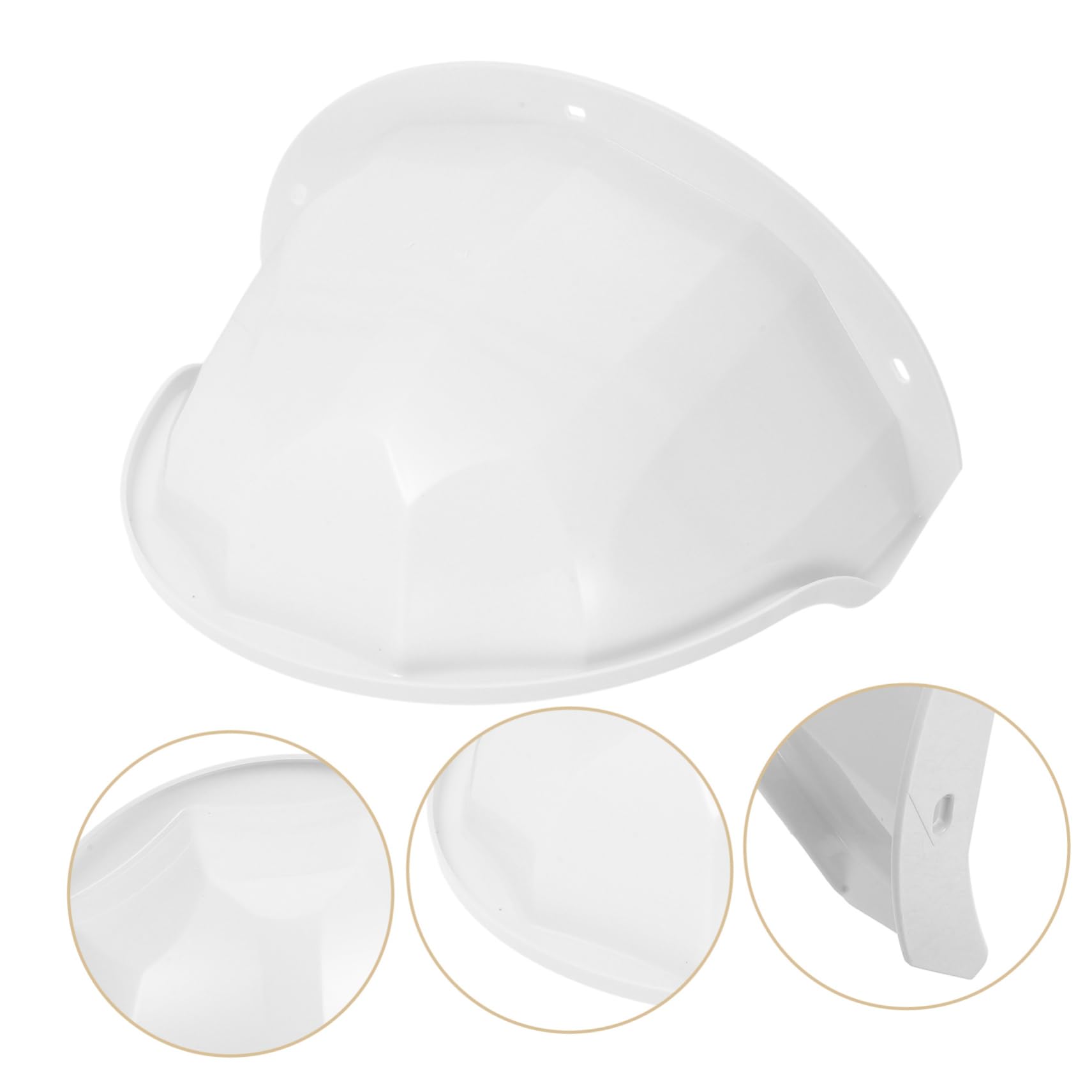 Boîtier de Protection pour Caméra Extérieure Blanc Abs 4 Pièces