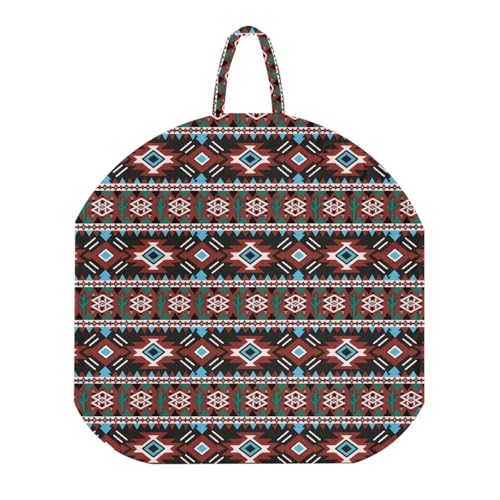 Txsniver Baby Lounger Cover Stretchy Baby Lounger Slipcover Soft Infant Lounger Cover Comfortable Newborn Lounger Pillow Case with Zipper, 25.6 x 24 Inch, Tribal Ethnic Aztec Pattern Cactus